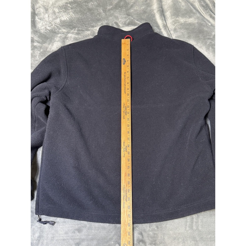 Abercrombie‎ Jacket Mens XL Blue Reversible Fleece Nylon Pullover Anorak 1/4 Zip - Picture 8 of 16